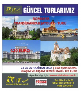Romanya Transilvanya Şatolar Turu